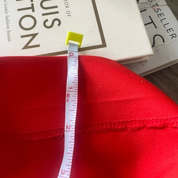 J. Crew Allie Dress w/POCKETS in Red/Orange Dress - Picture 8 of 8